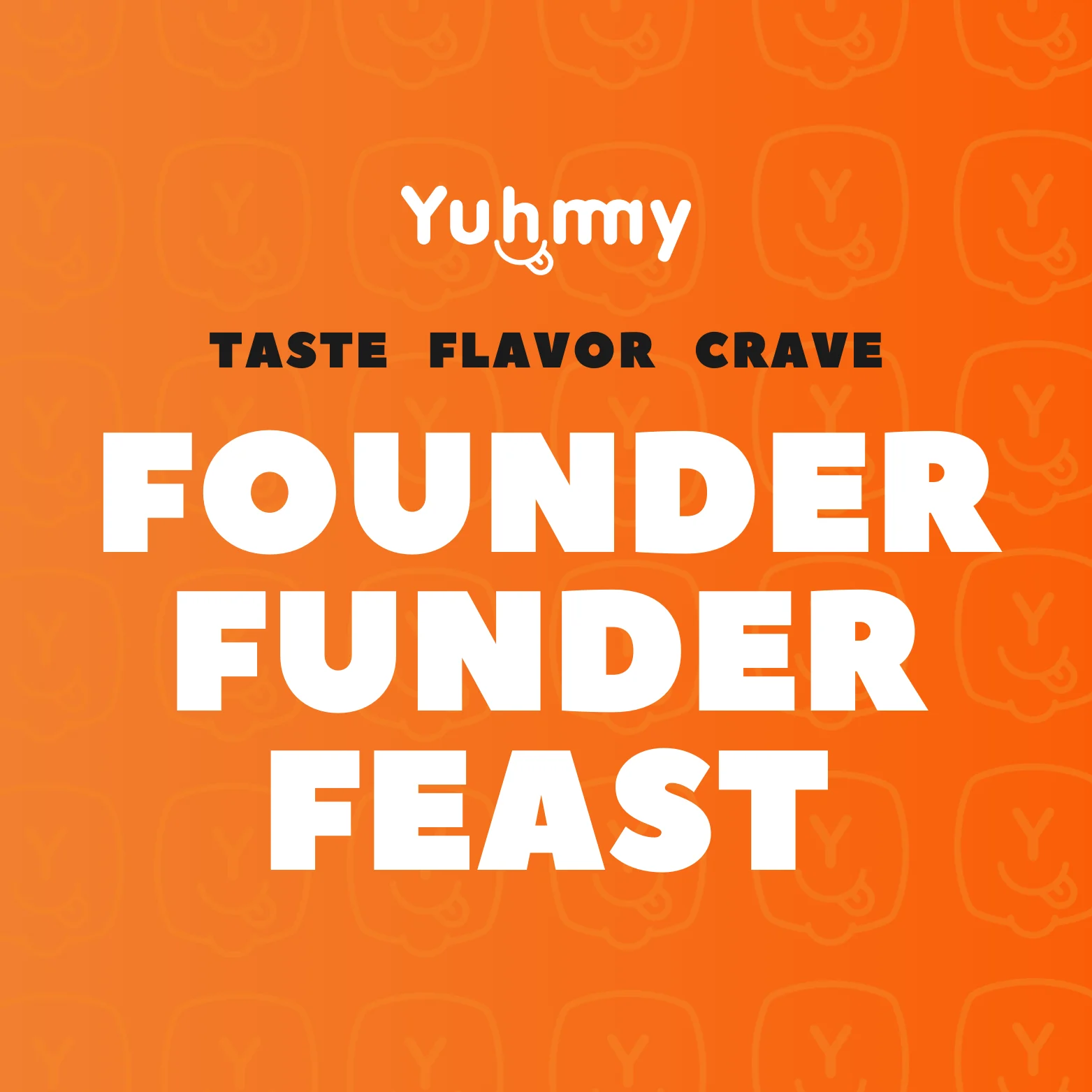 Founder Funder Feast flyer