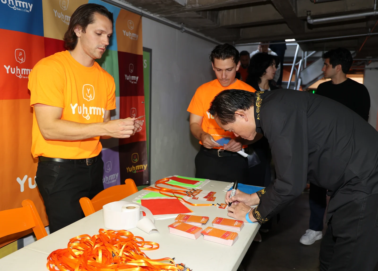 Staff Signing In Guests