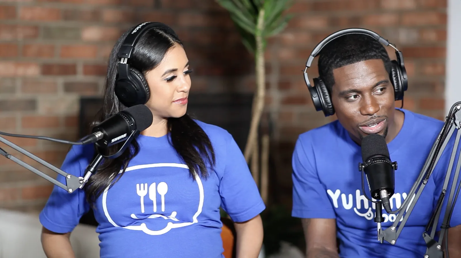 Maya & Duránd Davis on the TastefulTalks set